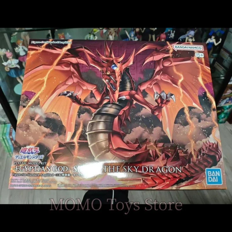 재고 있음 반다이 모델 키트 Frs 이집트 신 Slifer The Sky Dragon 액션 피규어 애니메이션 Pvc 모델 장난감 선물 컬렉션