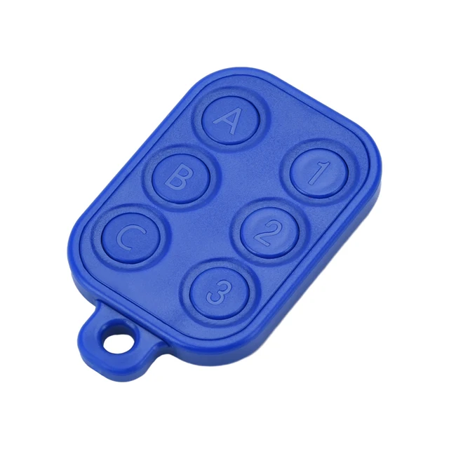 6 in 1 RFID Multiple Keyfob 125khz T5577 EM Writable IC 13.56Mhz M1k S50 UID changeable CUID Complex Keychain Tag Card 2