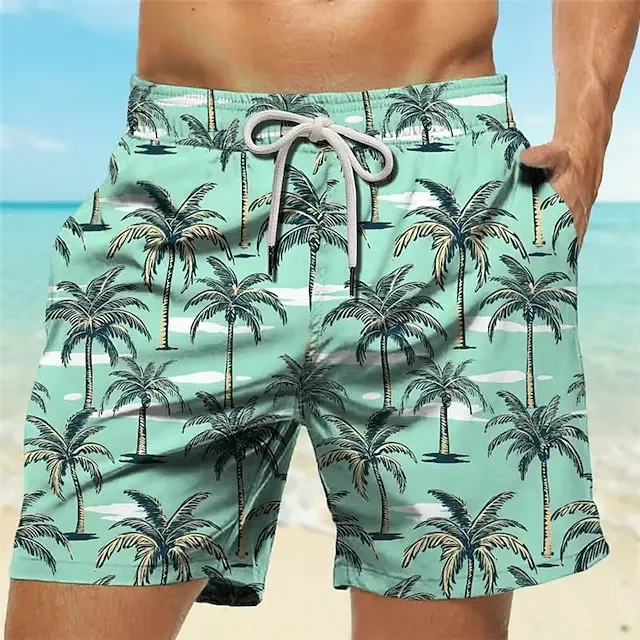 Holiday Beach Tropical Men's Shorts - Comfort Breathable 1