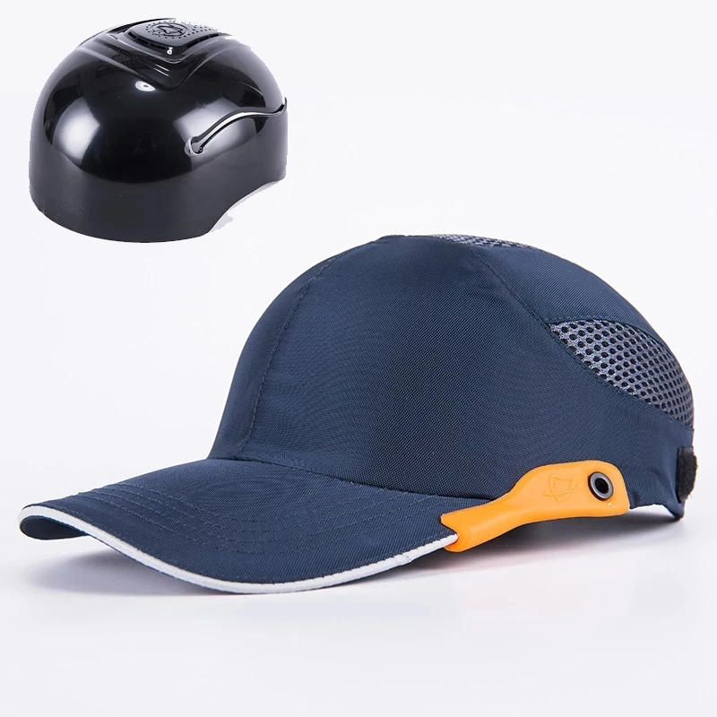 Hard Hat For Working Head Protection Top Breathable Bump Cap Work Safety Helmet ABS Inner Shell Baseball Hat Style Protective