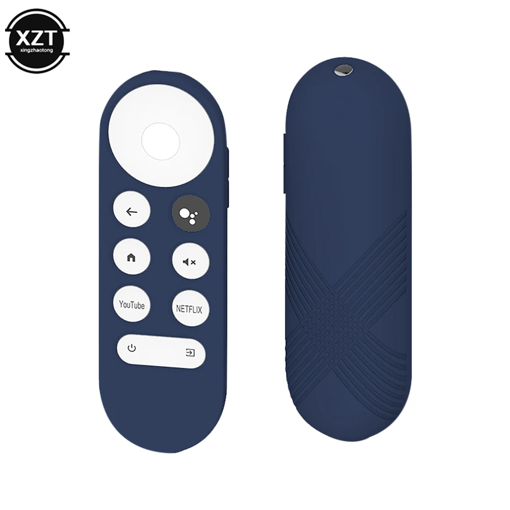 Silicone Protective Case for Google Chromecast SmartTV Remote Control Non-slip Soft Durable Shockpro