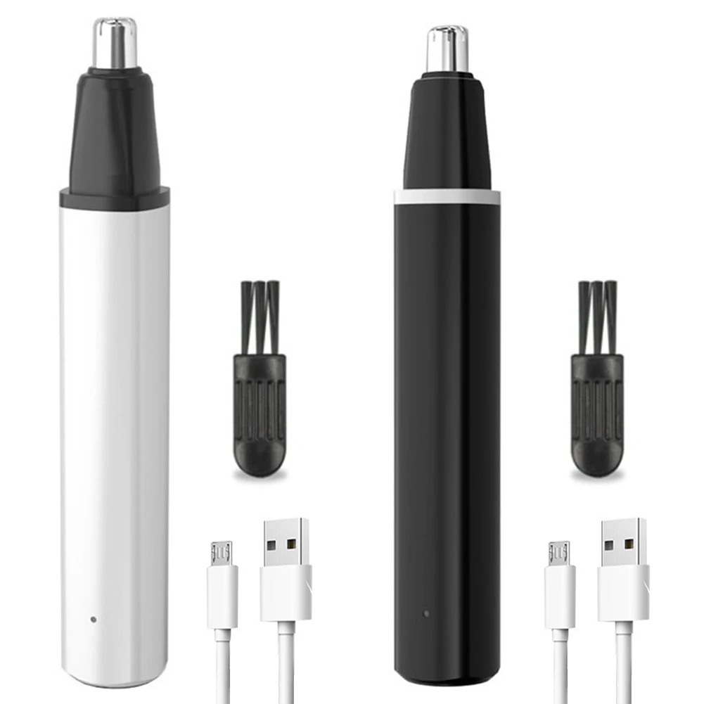 남성용 다기능 헤어 눈썹 트리머 면도기, USB 충전식 전기 코 털 눈썹 제거 면도기, 얼굴 관리