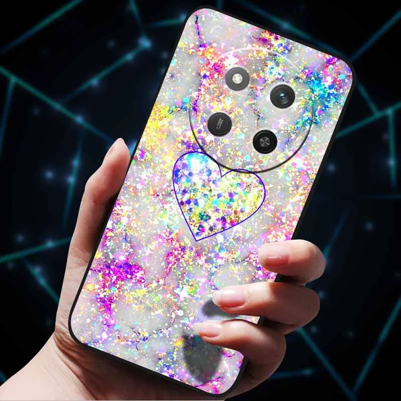 Cat Print Soft TPU Silicone Phone Cover - Lovely Painted Design