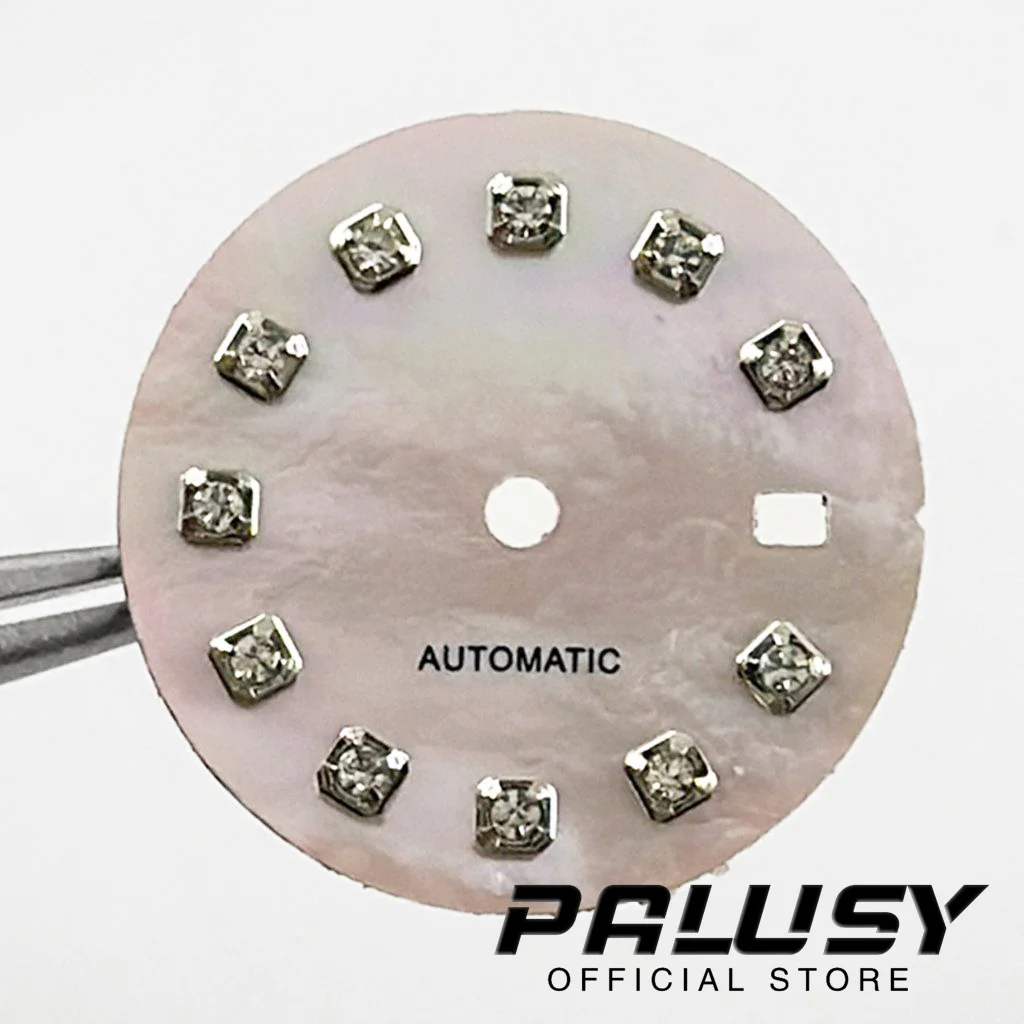 Watch Dial Diamond Index for NH05 NH06 Movement Watch Faces Replacement Parts NH05 20.5mm Silver Gold Rose Gold