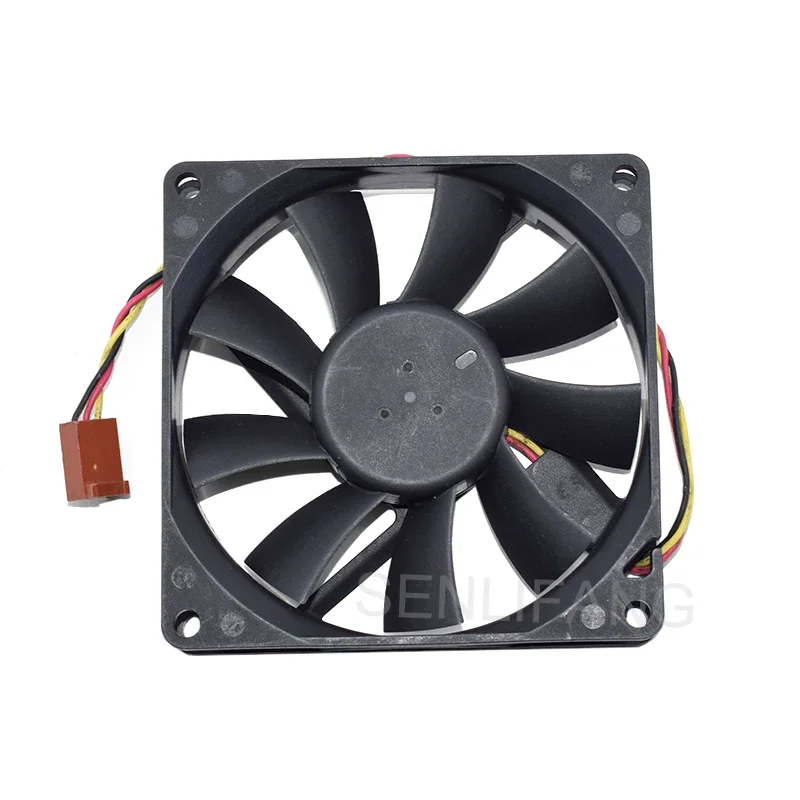 델타용 서버 인버터 송풍기 축 냉각기, 잘 테스트된 3 개 라인, 8cm 선풍기 AFB0812LB 8015 DC 12V 0.14A