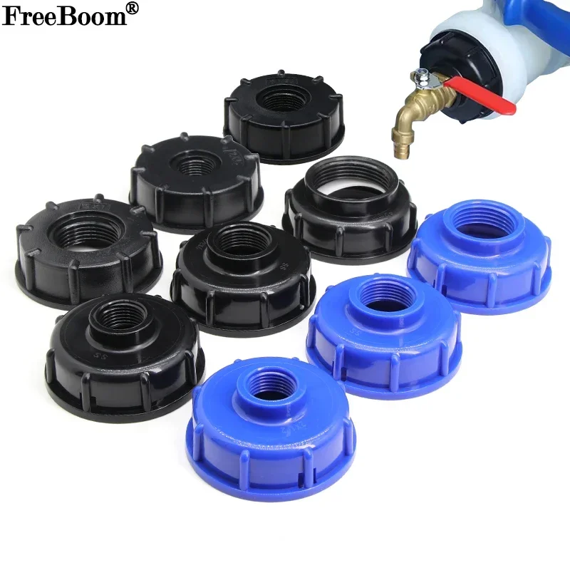 Ibc Ton Barrel Valve Adapter Cover S60 Thread Cap 1/2 "3/4" 1 "Connettore Per Valvola Di Irrigazione Da Giardino Per Uso Alimentare