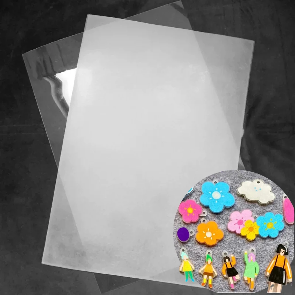 Shrink Film for Handwork Key Chain, Jewelry, Embellishment, Ornament, Gift Tag and more