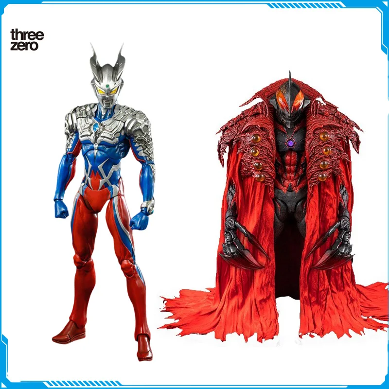 In Magazzino Threezero Zero 1/6 Ultraman Zero Ultraman Belial Modello Originale Anime Figure Model Toys For Boys Action Collection Doll