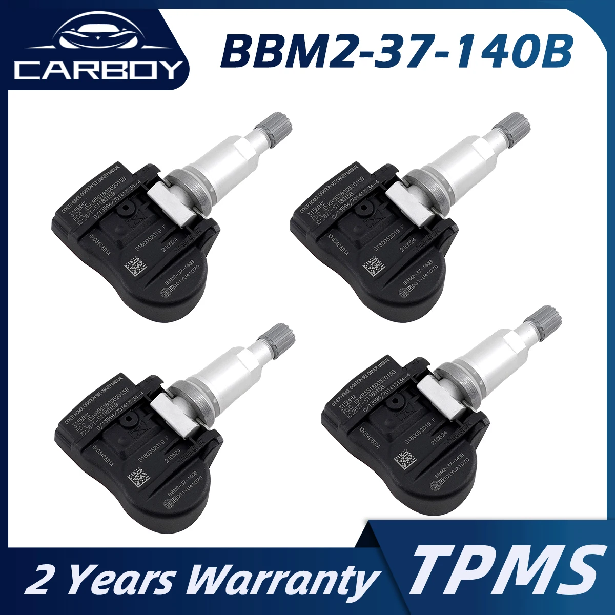 

BBM2-37140B TPMS Sensor For Mazda 2 3 5 6 CX-5 CX-7 CX-9 RX-8 MX-5 Miata 315MHz Tyre Pressure Monitoring System BHA4-37140