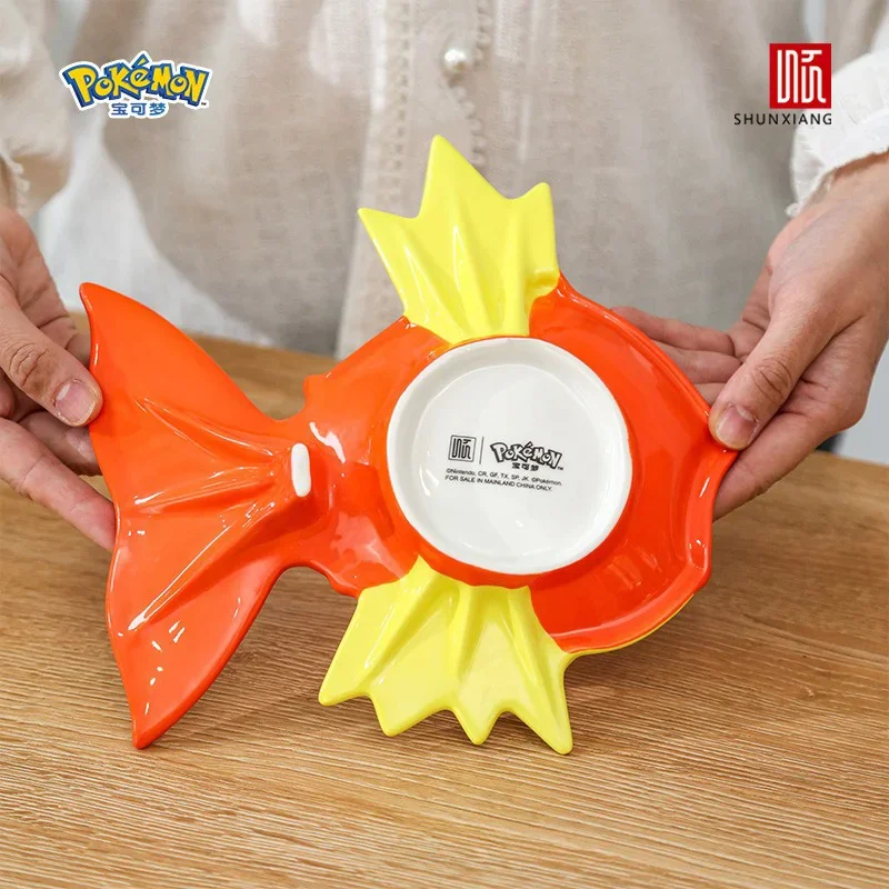 Ceramic Pokemon Dining Plate 3D Relief Shaped Tableware