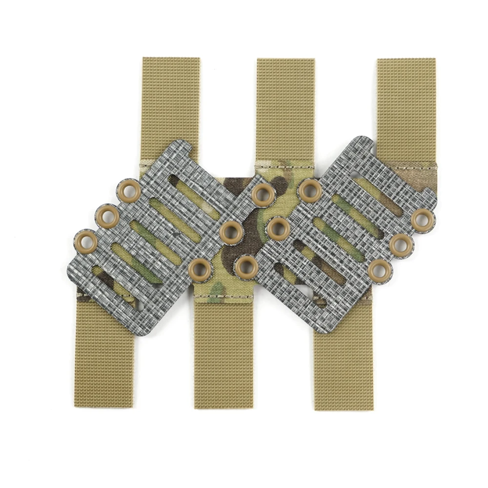 40 °   Ceinture tactique MOLLE, plaque d'adaptation, Double rangée 40 °   Accessoires de plaque d'adaptation coudée