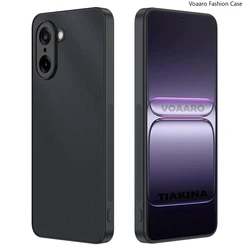 Carbon Fiber Texture Leather Shockproof Protective Case for Oneplus ACE 5 Racing (Black)