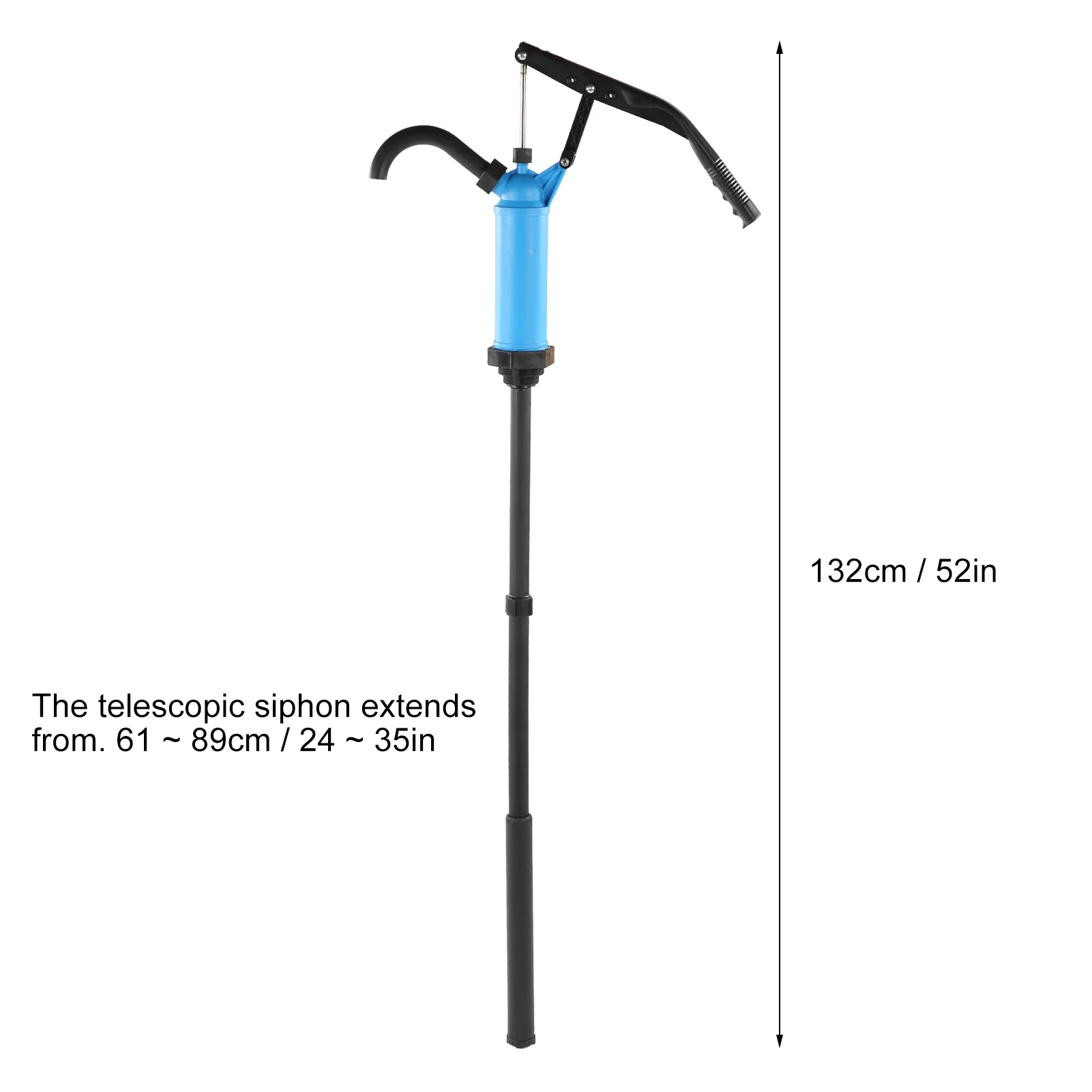 Lever Action Barrel Drum Pump 55 Gallons hand fuel pump for Conveying Fuel Liquids