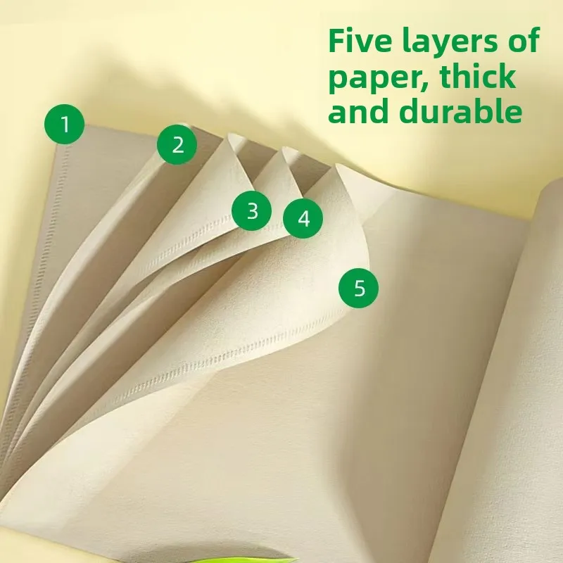 Bamboo Pulp l Color Hygienic Paper Corel Roll Toilet Paper Hand Paper Whole Box Printed Roll Toilet Paper