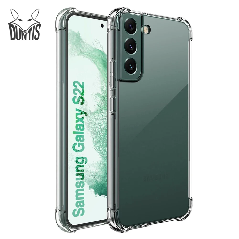 Clear Shockproof Phone Case for Samsung Galaxy S22 Plus Ultra 5G Transparent Silicone Case for Samsung S21 FE Back Cover 2022 silicone case samsung