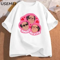 Danny Devito Cotton T-Shirt Men Funny Pop Culture Meme Tshirt Summer Short Sleeve Men's Clothing Graphic T Shirts Clothing 1