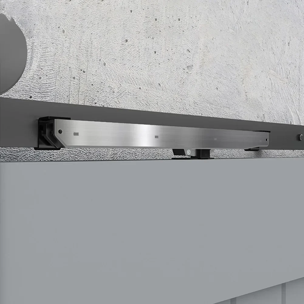 Soft Close Mechanism for Sliding Barn Door Hardware One-way Operation