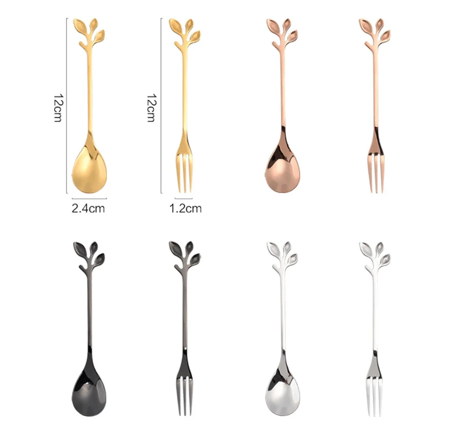 小西家-树叶不锈钢勺叉-创意金属咖啡勺甜点勺-家用水果叉点心叉-淘宝网_03.png