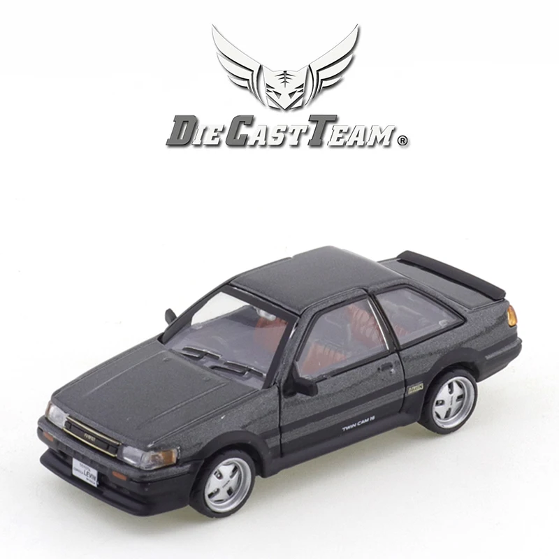 DCT 1/64 Toyota Corolla Levin AE86 Car Alloy Toys Motor Vehicle