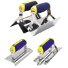 1Pcs Stainless Steel Concrete  Hand Edger Groover Tools  Set Plaster Cement  Finishing 50x67x15mm Concrete Hand Edger 1
