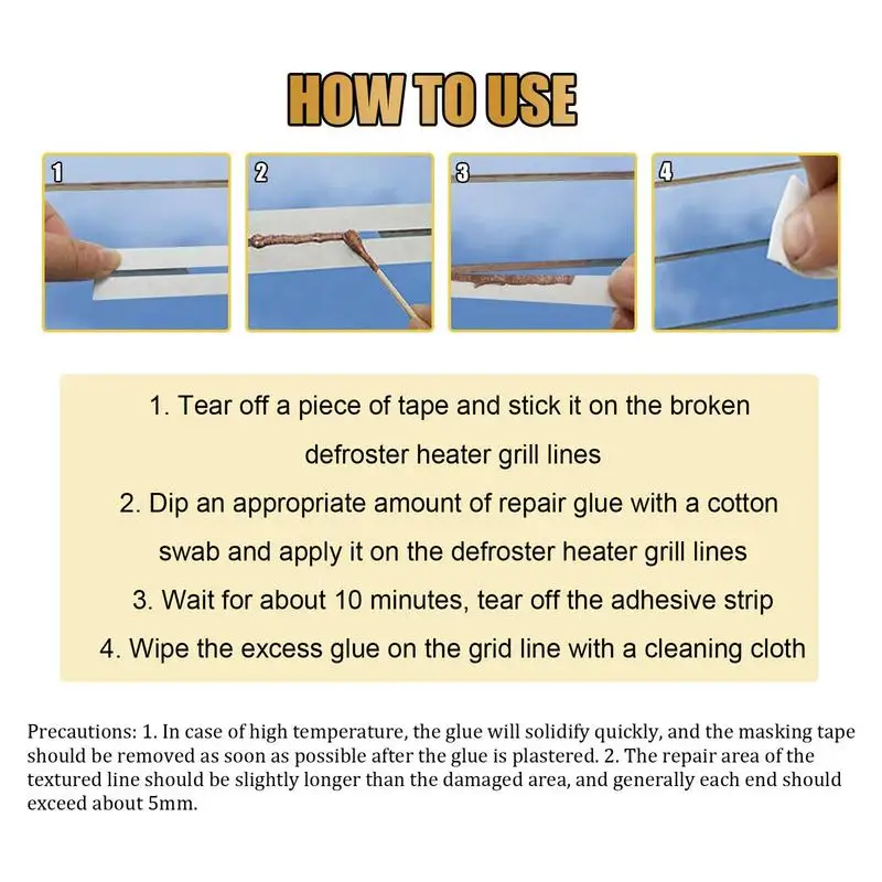 Рисунок 2 - Набор для ремонта автомобильного стеклоочистителя