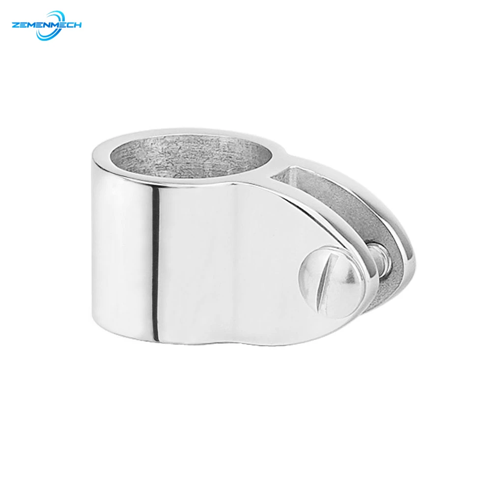 

316 Stainless Steel Jaw Slide Clamp Bimini Top Hinged Slide Fitting Marine Hardware Yacht Tube Rail Boat Accessories Yacht Canoe