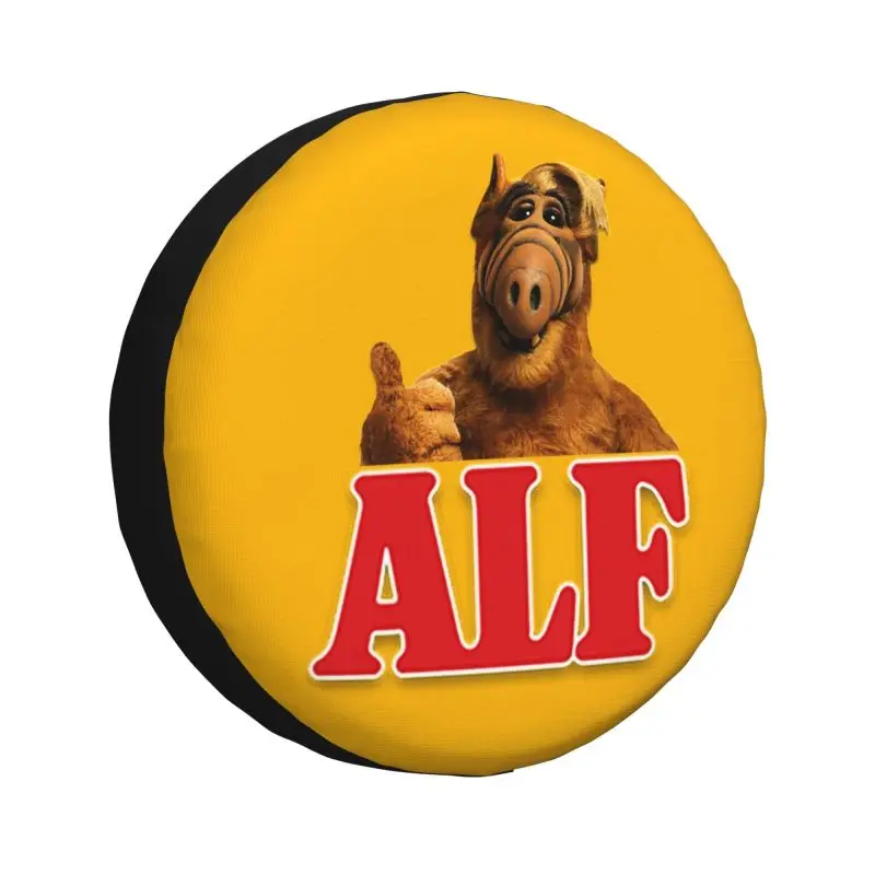 

ALF Alien Life Form Spare Tire Cover for Suzuki Mitsubish Sci Fi TV Show SUV RV 4x4 Car Wheel Protectors Accessories 14" 15"