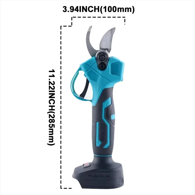 Electric Pruning Shears Cordless Tree Branch Pruner Garden Scissors Yard Trimming Gardening