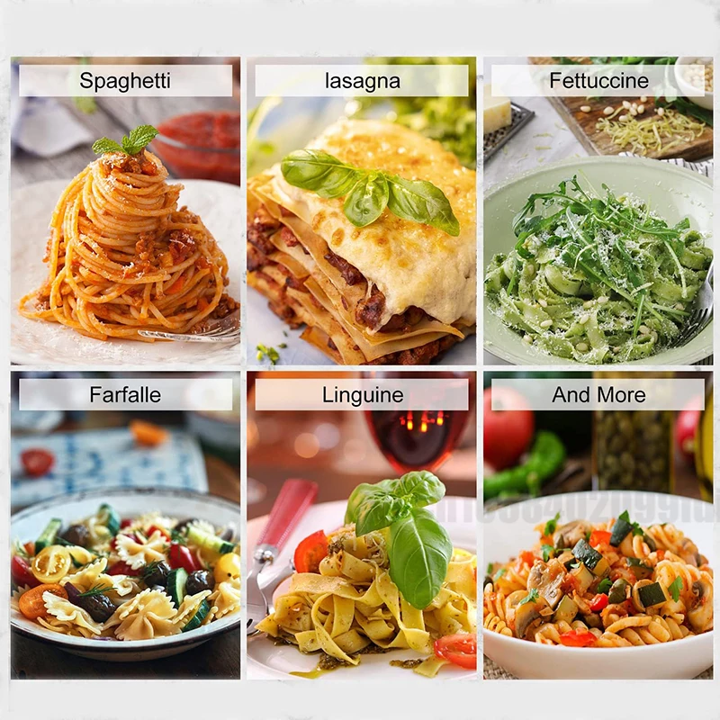 For KitchenAid 3 in 1 Spaghetti Fettuccine Healthy Homemade Pasty Noodle Maker Cutter Wide Dough Roller Attachment Pasta Maker