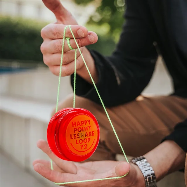 B05C-LESHARE Yoyo Magic Yoyo Y2 Professional 2A Sleep Loop Yoyo Ball For Endless Fun And Recyclable Yoyo, Easy To Use Durable 5
