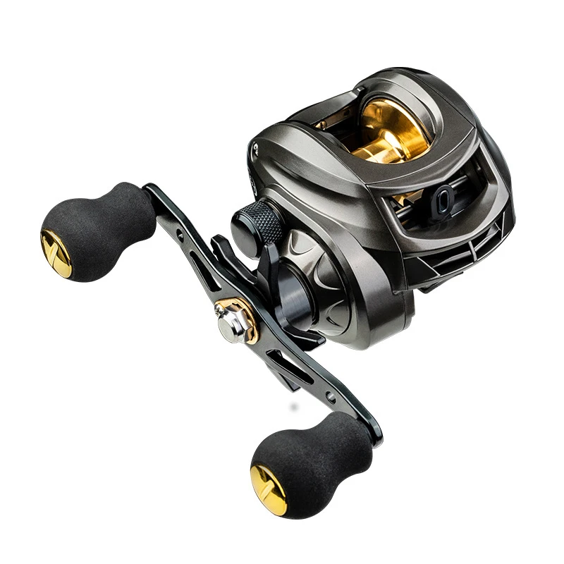Baitcasting Reel 7.2:1 High Speed 8Kg Max Drag Fishing Reel For Bass 12-Speed Magnetic Adjustable Ultralight Fishing