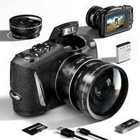 NBD 4K Digital Camera Ultra 48MP Camera Vlogging Camera with Wide Angle Lens 16X Digital Zoom 3.0 Inch Screen Camera