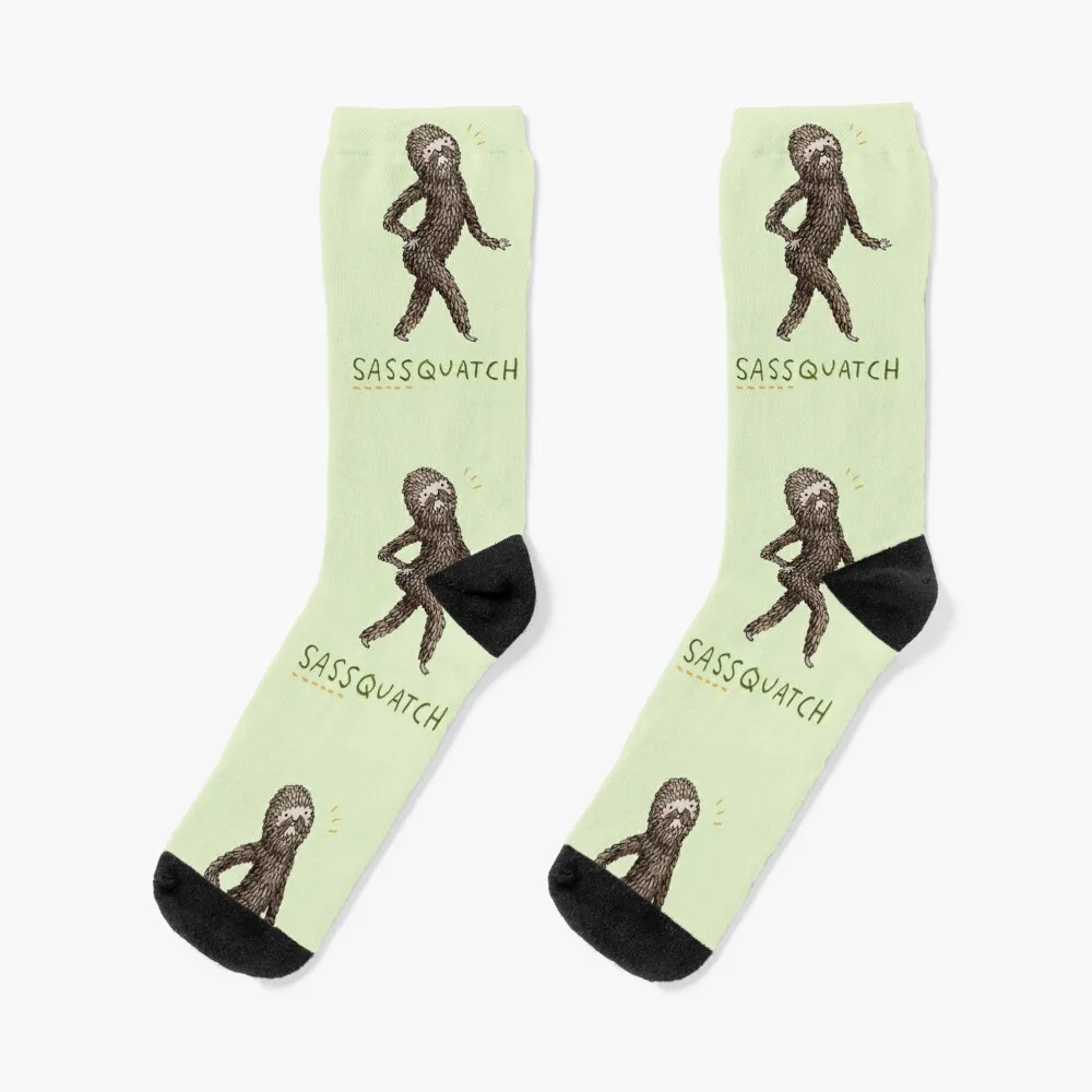 

Sassquatch Socks cute Stockings Boy Child Socks Women's