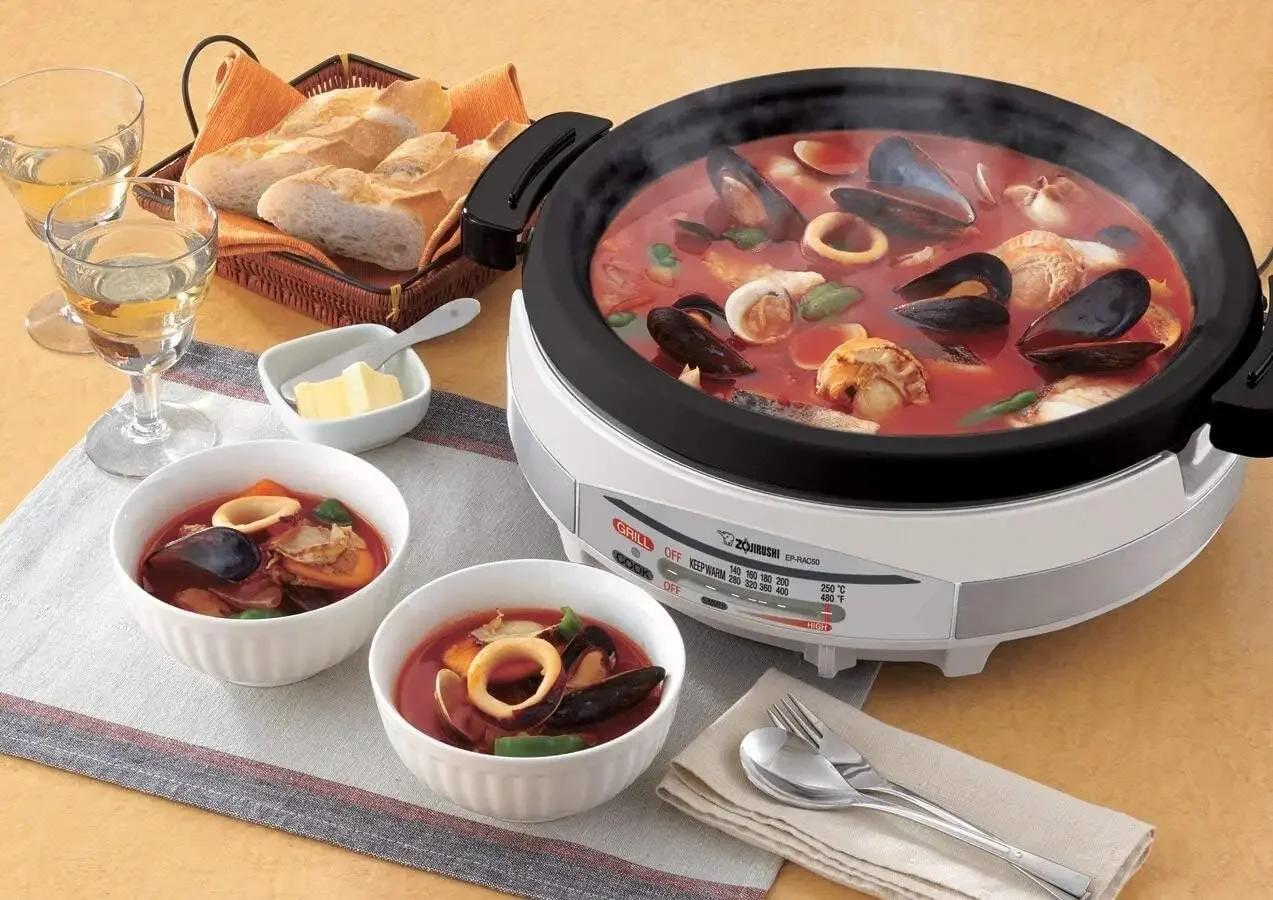 EP-RAC50 Gourmet d'Expert 1350-Watt Electric Skillet 5