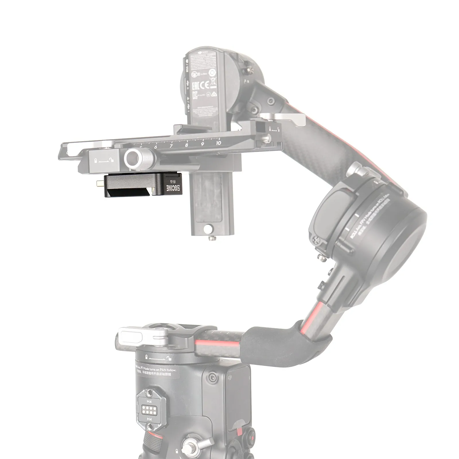 ZGCINE VR-04 Mounting Plate for Ronin-S/SC/RS 2/RSC 2