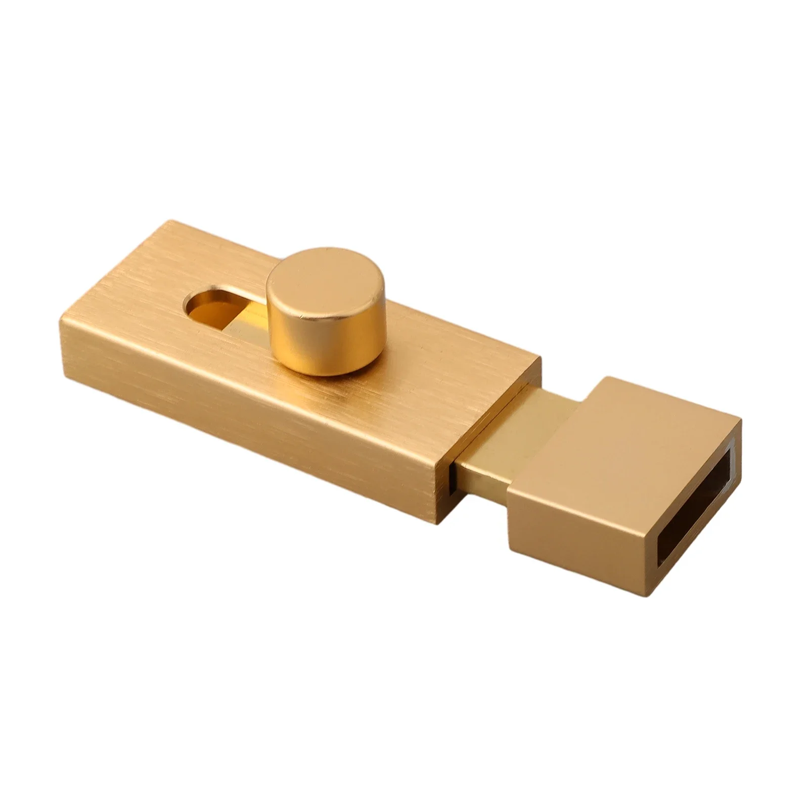 No Hole Punch Door Buckle Security Lock Thickened Room Door Latch Anti-barn Lock Latch Without Holes