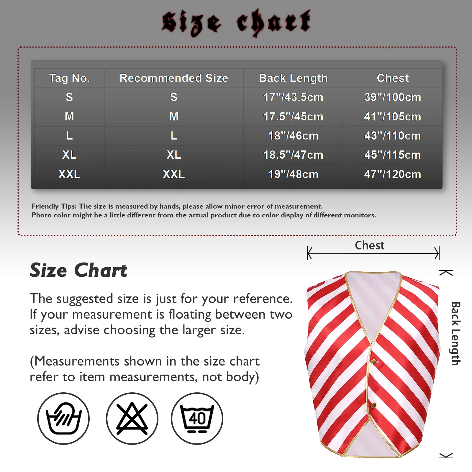 Kids Christmas Candy Cane Striped Waistcoat Halloween Performance Party Costume V Neck Vest Jacket Santa Claus Sleeveless Tops cosplay costume santa claus costume