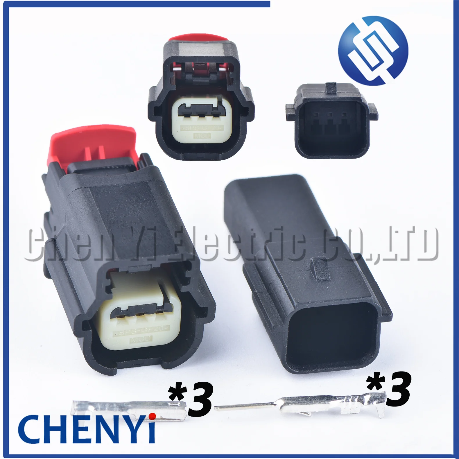 3 Pin auto waterproof connector PDC Parking Sensor plug 314043110 13394368 13295029 13368131