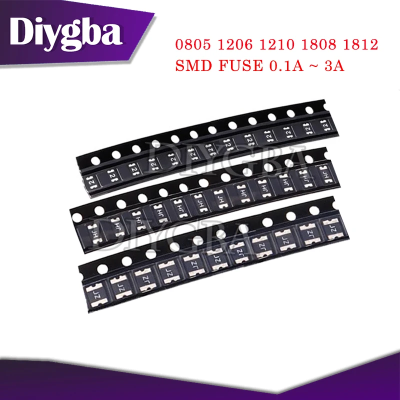 20PCS SMD Resettable Self-Recovery Fuses - Various Amperage Options