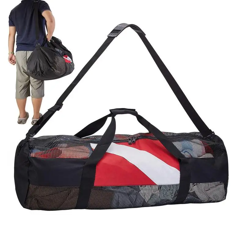 ScubaDivingGearStorageBagWithZipperFoldableBeachBagsThickened