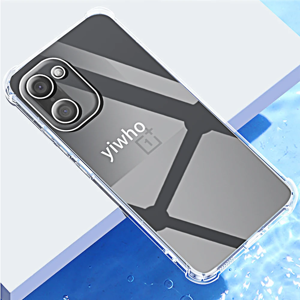 Premium Transparent Soft TPU Phone Case - Protective Clear Back Cover