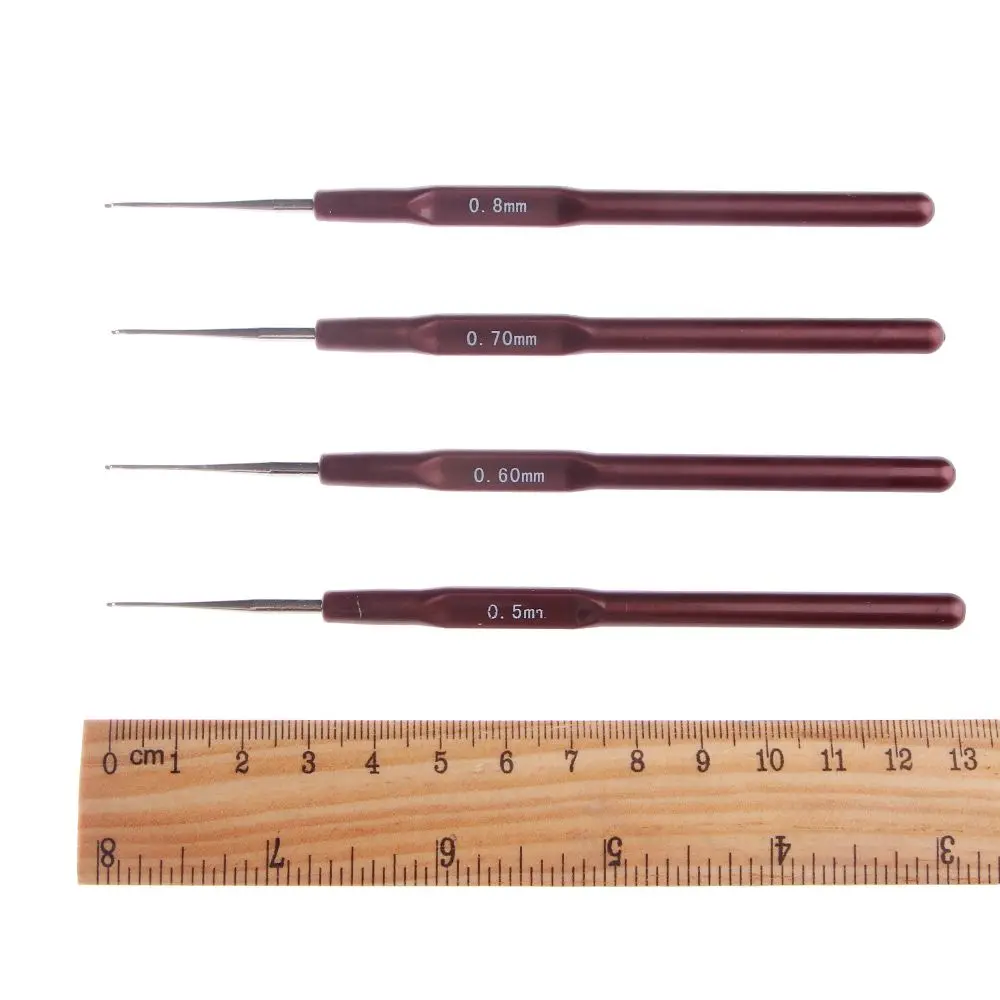 Description Picture 3 of itemSewing Tools Braiding Hair Micro Hook for Making Dreadlock Braid Maintenance Braiders Knitting Hooks Dreadlock Crochet Needle