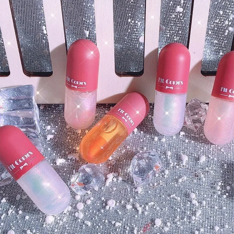 Mini Capsule Liquid Lip Blam Moisturizing Transparent Color Changing Lip Plumping Oil Mirror Jelly Plumping Lips Gloss Cosmetic lip balm lip gloss lip makeup lip glaze lip tint lip oil lip stain lip lacquer lip plumper