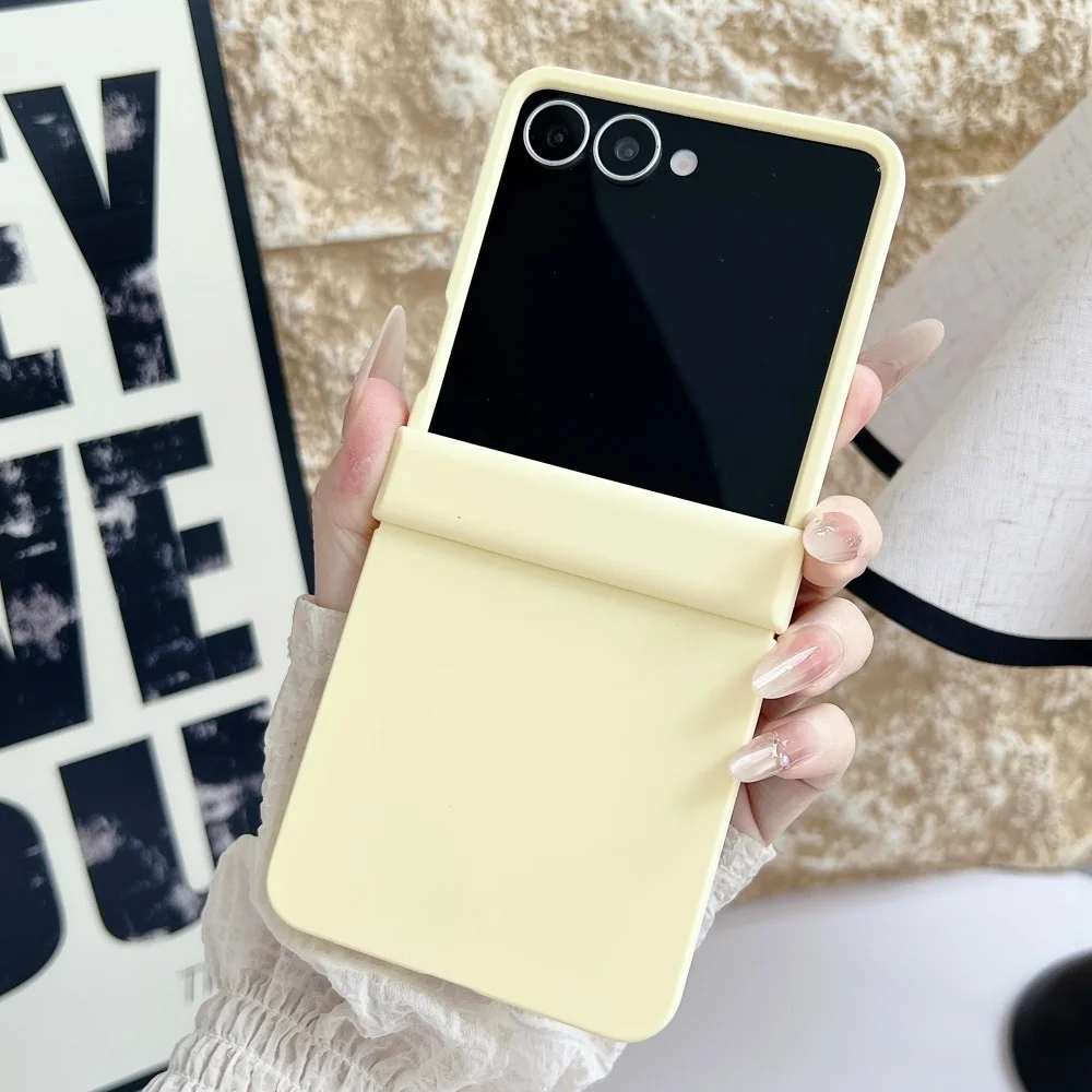 Luxury Matte Candy Color Contrast Gradient Hard Hinge Protection Shockproof Case
