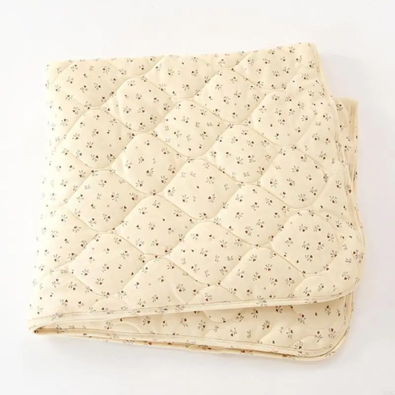 M89C Baby Blanket Warm Swaddling Wrap Winter Autumn Printed Quilt Nap Blanket Bedding