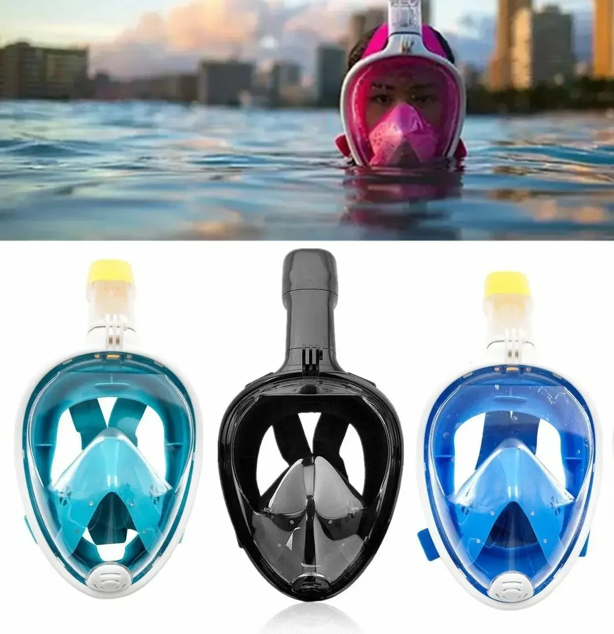 Professional Swimming Waterproof Soft Silicone Glasses Swimming Snorkeling Glasses UV Goggles for Men and Women Diving Mask