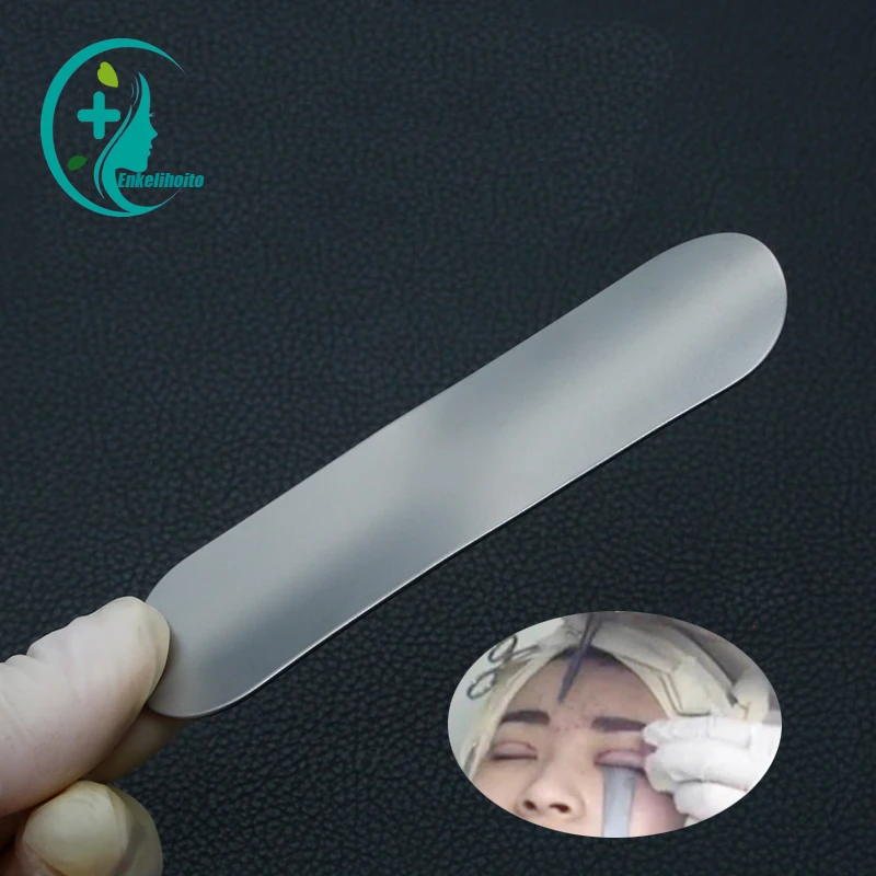 

Titanium Cosmetic surgery Eyelid plate Ophthalmic instrument Buried Double Eyelid Eye wash Eyeliner and eye shield Tool