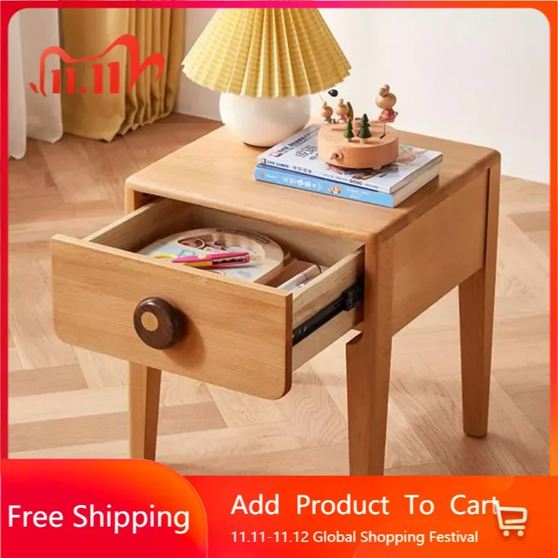 

Bedroom Nordic Children's Nightstands Storage Drawer Modern Filing Bedside Tables Coffee Design Comodini Cute Furniture XY50CN