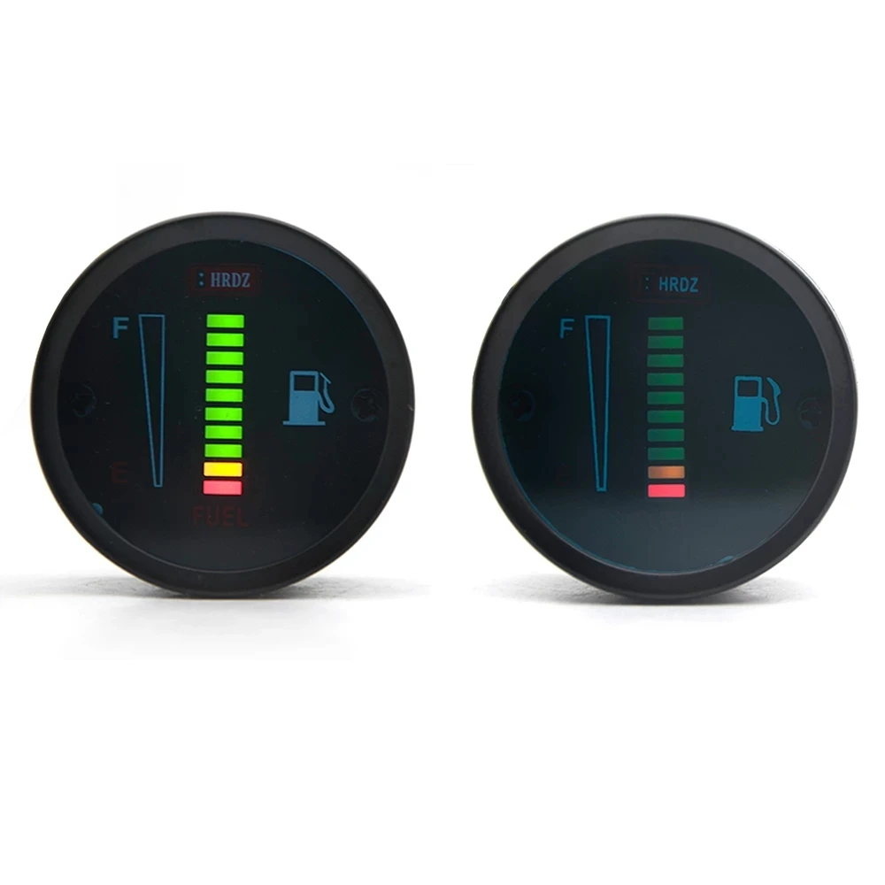Indicatore Carburante Digitale 52mm Per Auto E Moto - Display LED, Funziona A 12V, Con Resistenza Regolabile! - Foto 3