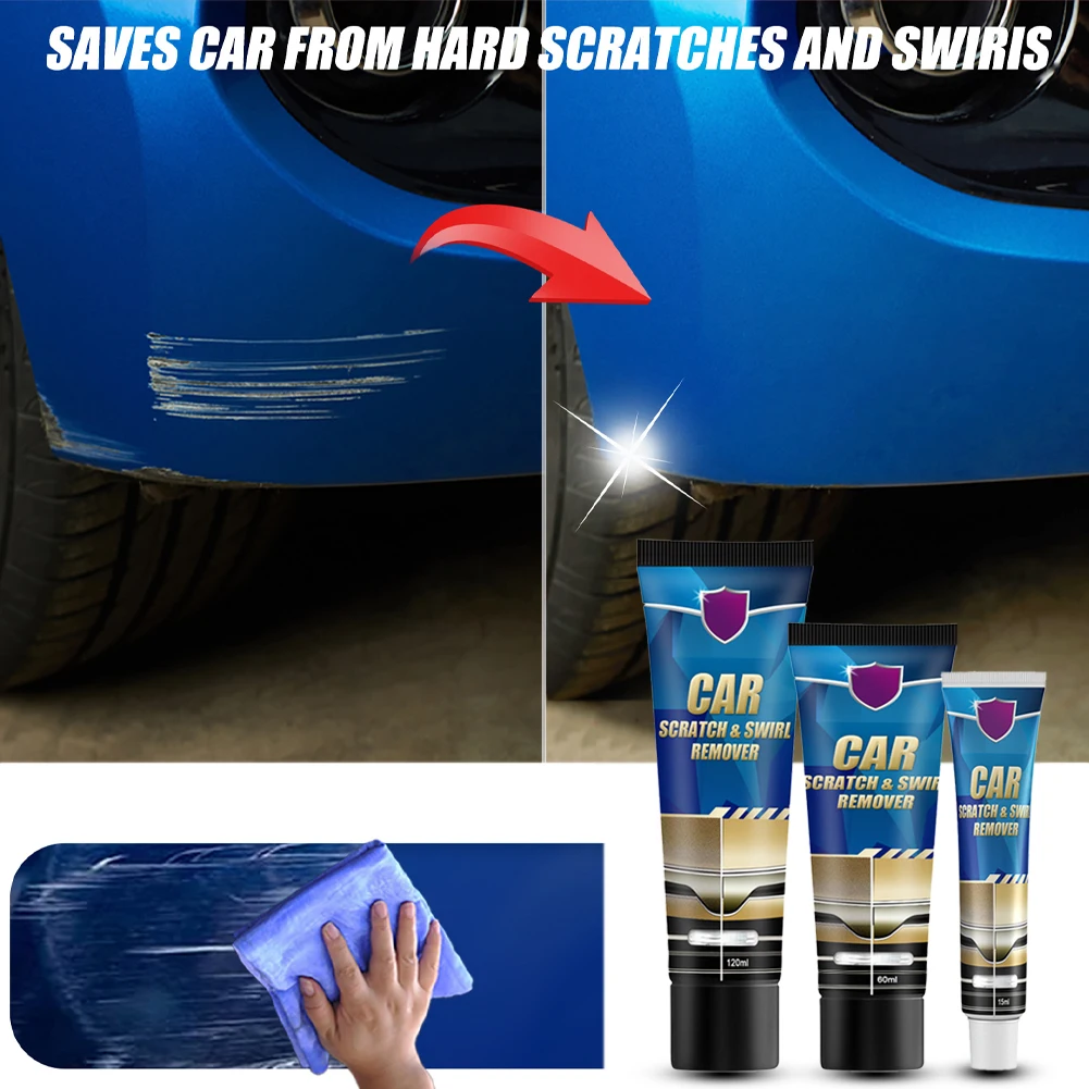 

Car Scratch Remover Kits Scratch Repair Paint Paste Touch Up Coating Polishing Wax Auto Scratches Repair Car Maintenance